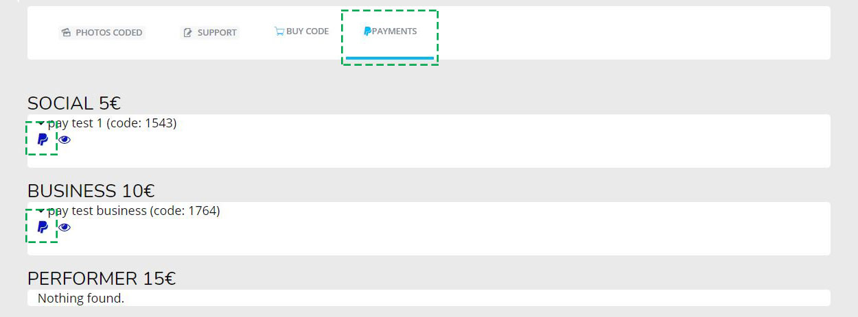 payments